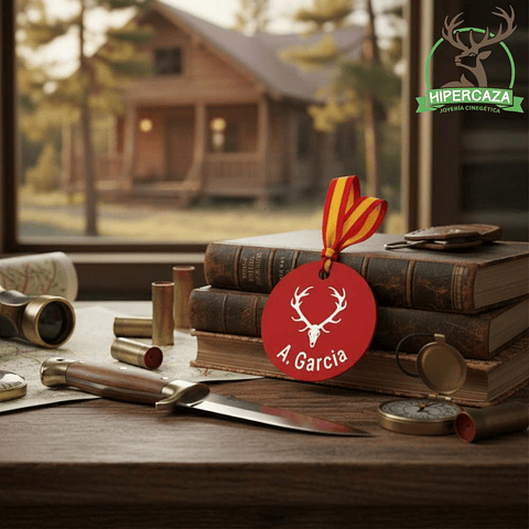 Marcarrese personalizable con ciervo 