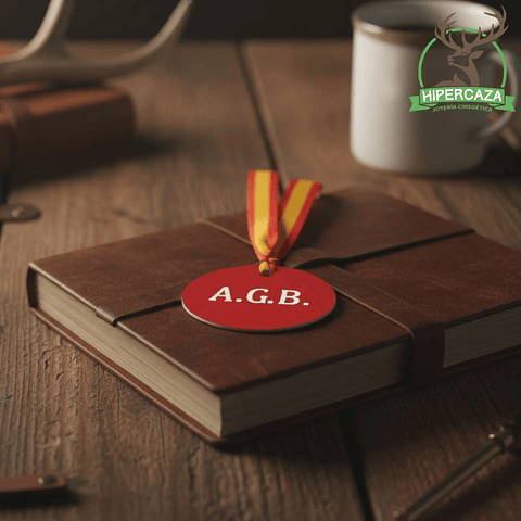 Marcarrese personalizable con iniciales 