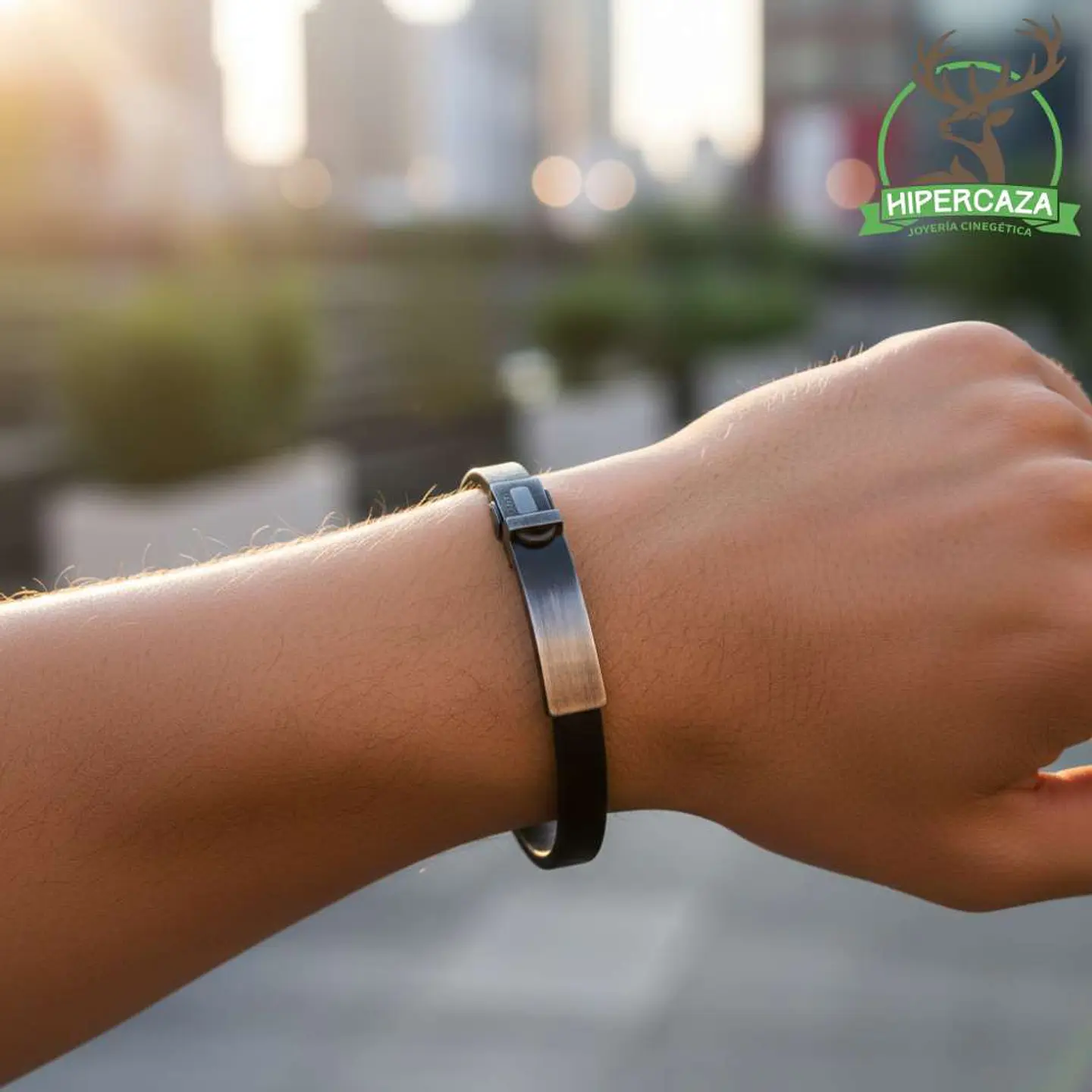 Pulsera para caballero de cuero 2