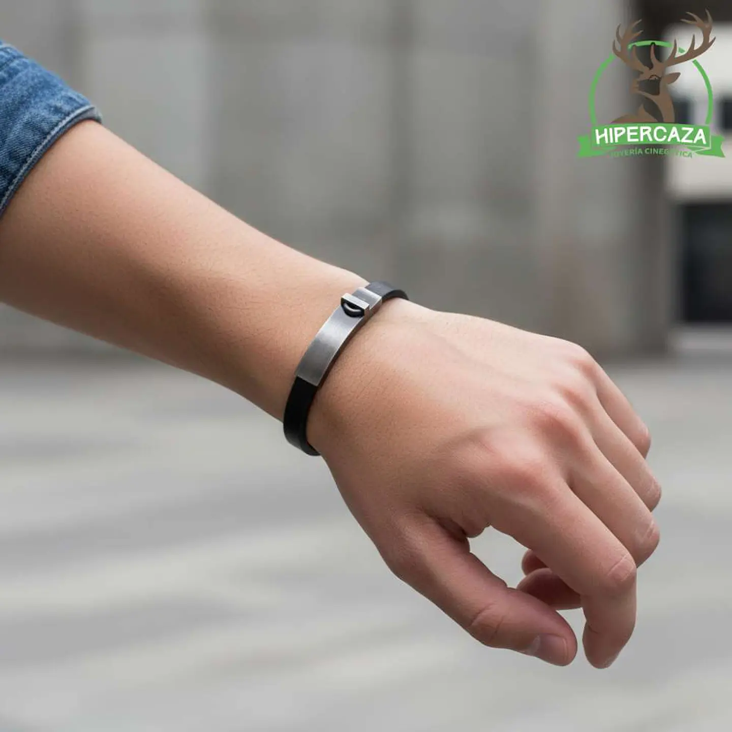 Pulsera para caballero de cuero 3