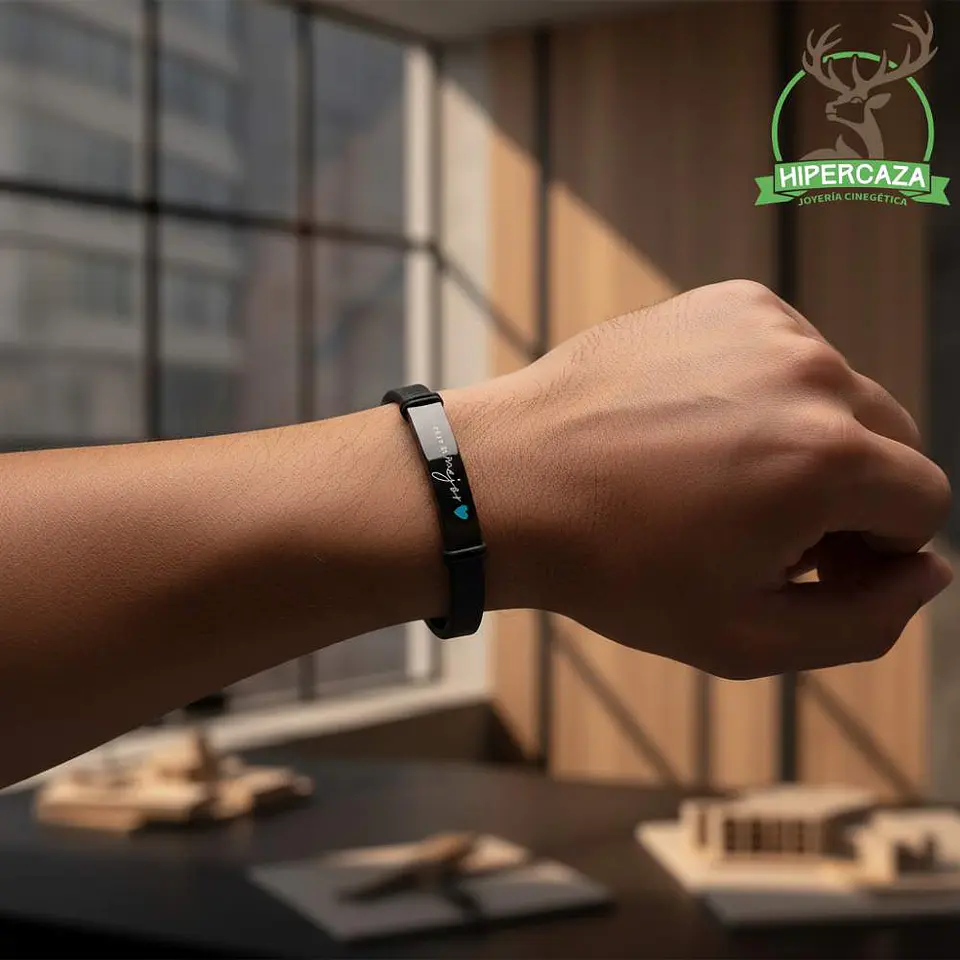 Pulsera de caballero personalizada  2
