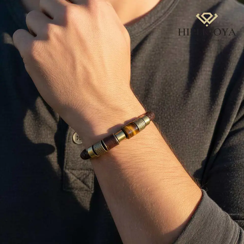 Pulsera de caballero trenzada 3