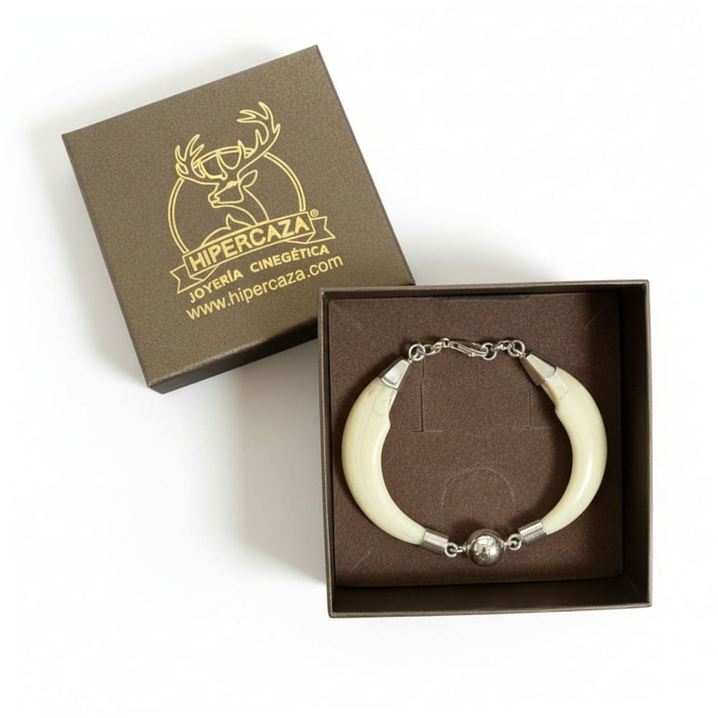 Pulsera de colmillos jabalí hembra 4