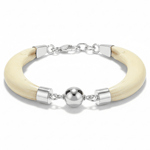 Pulsera de colmillos jabalí hembra