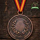 Medalla de homologación ciervo bronce  - Thumbnail 6