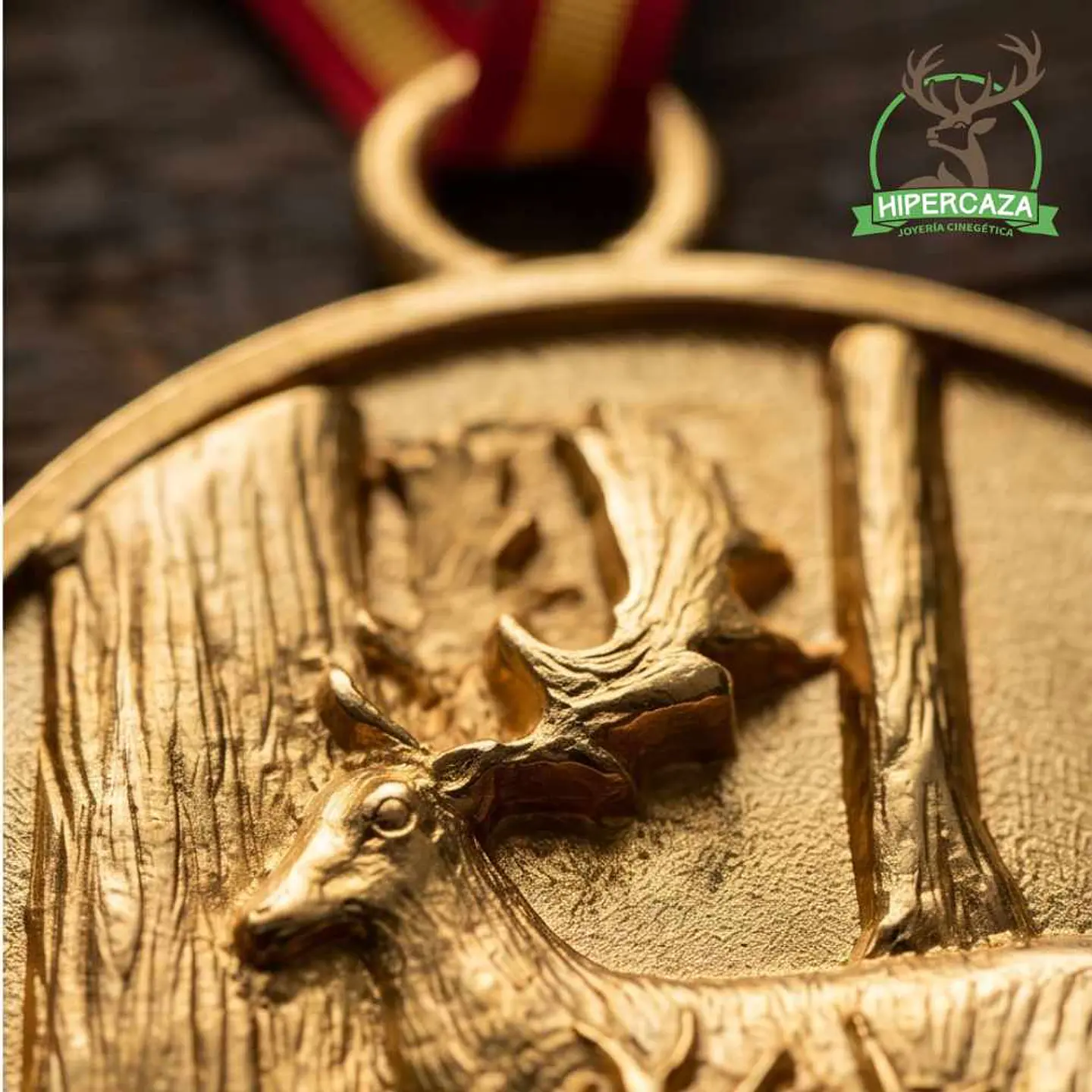 Medalla de homologación gamo oro 4