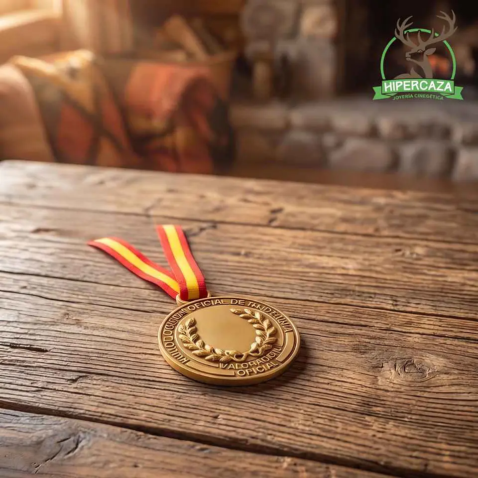 Medalla de homologación gamo oro 5