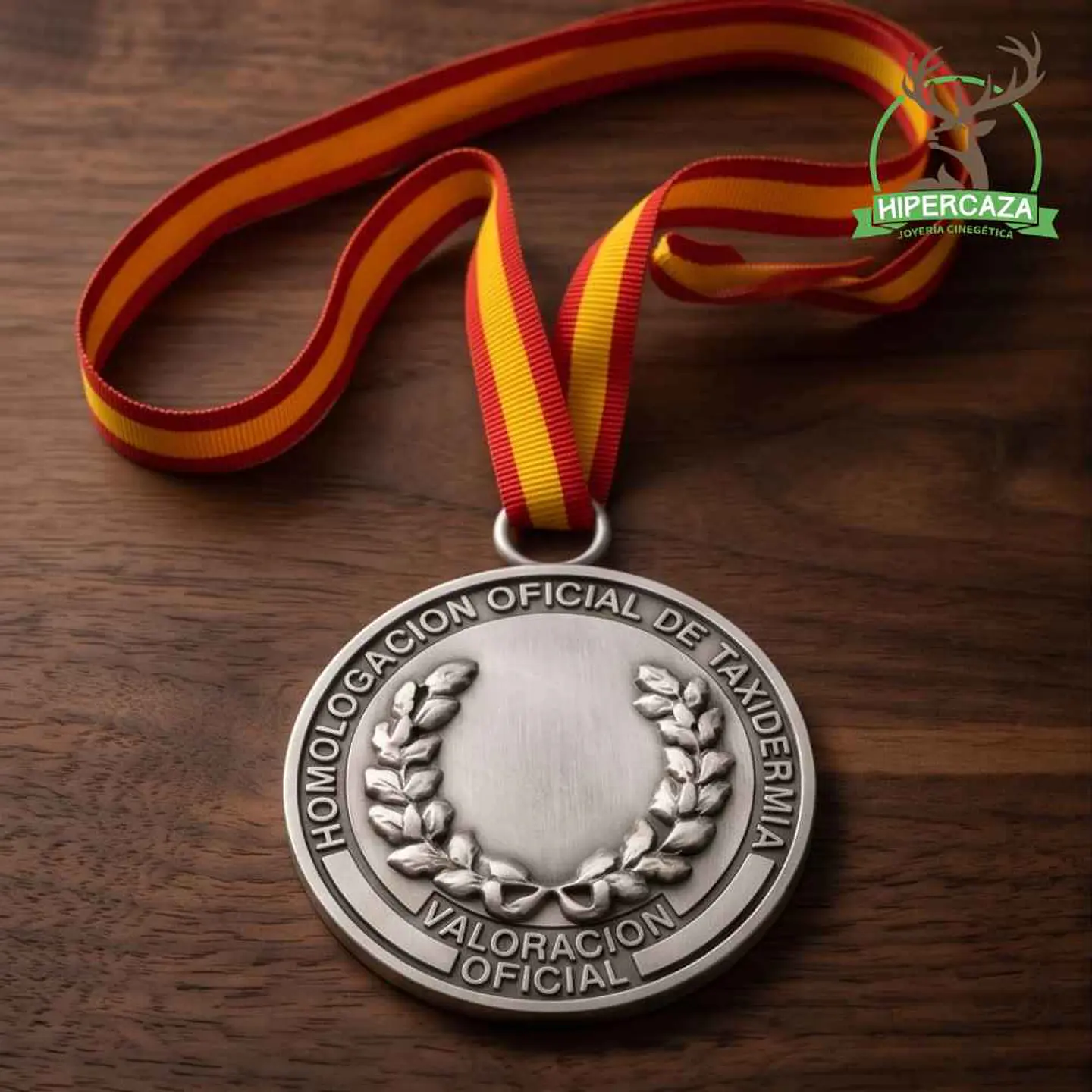 Medalla de homologación gamo plata 4