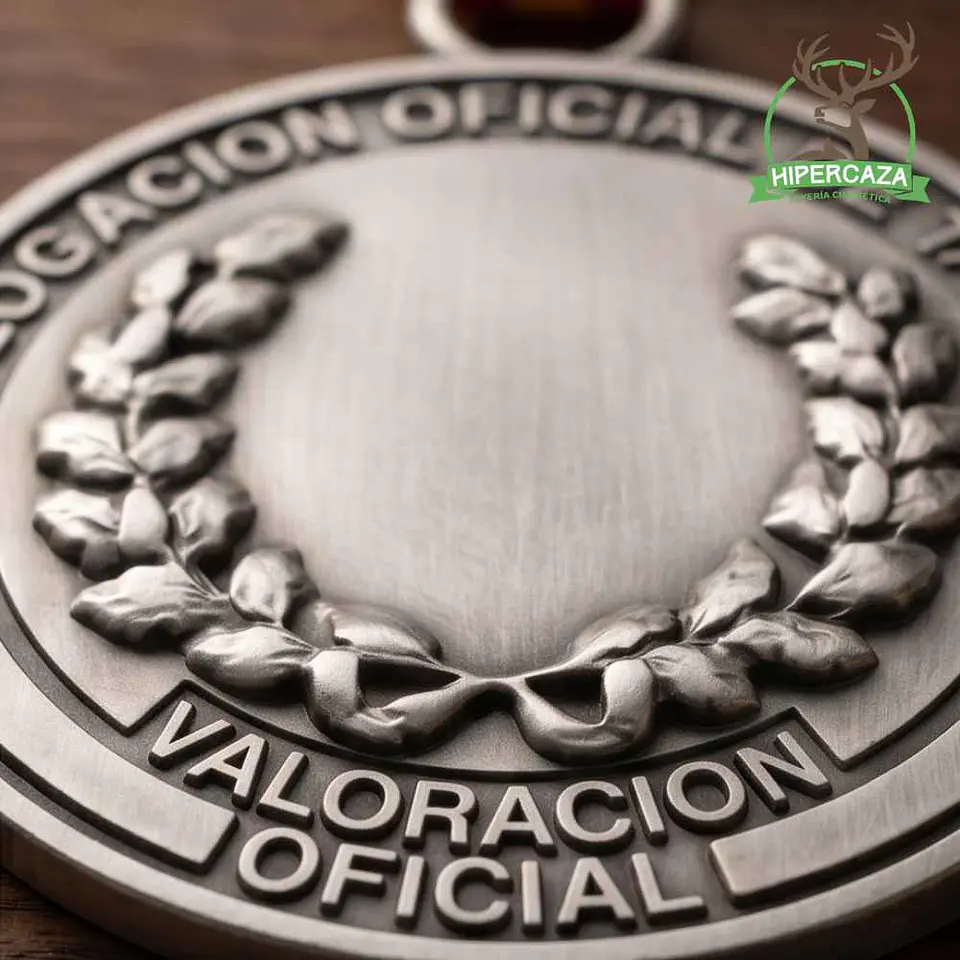 Medalla de homologación gamo plata 3