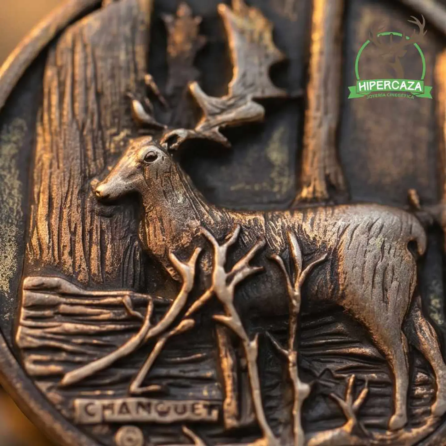 Medalla de homologación gamo bronce 3