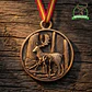 Medalla de homologación gamo bronce - Miniatura 4