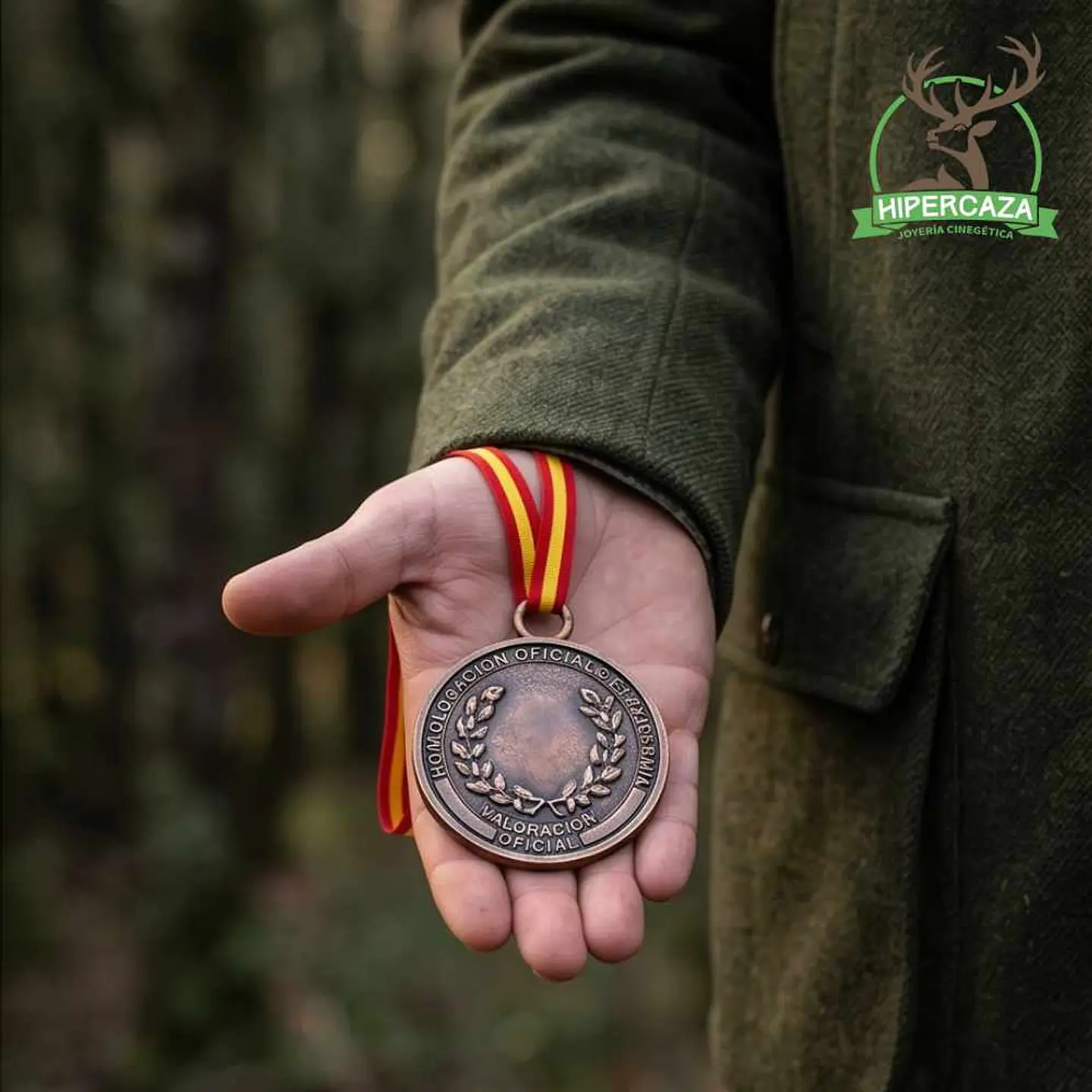 Medalla de homologación gamo bronce 6