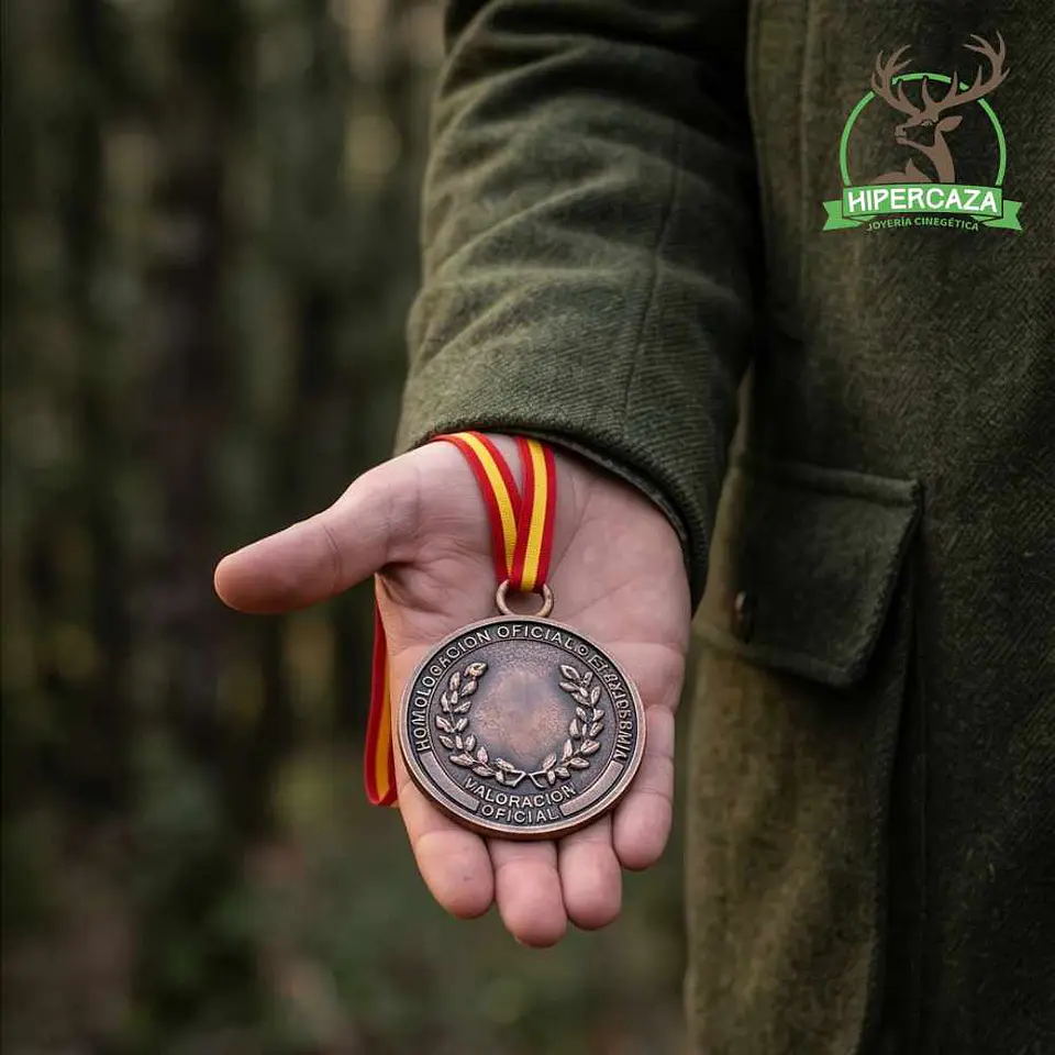 Medalla de homologación gamo bronce 6