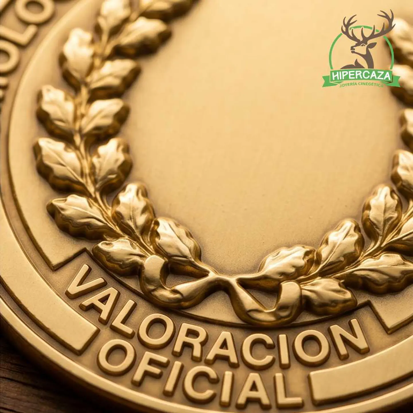 Medalla de homologación de corzo oro 5