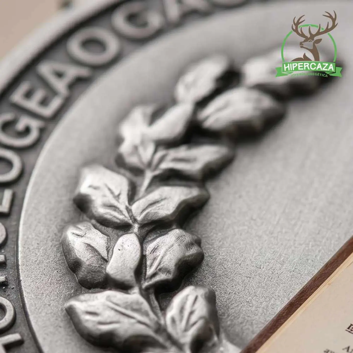 Medalla de homologación corzo plata 5