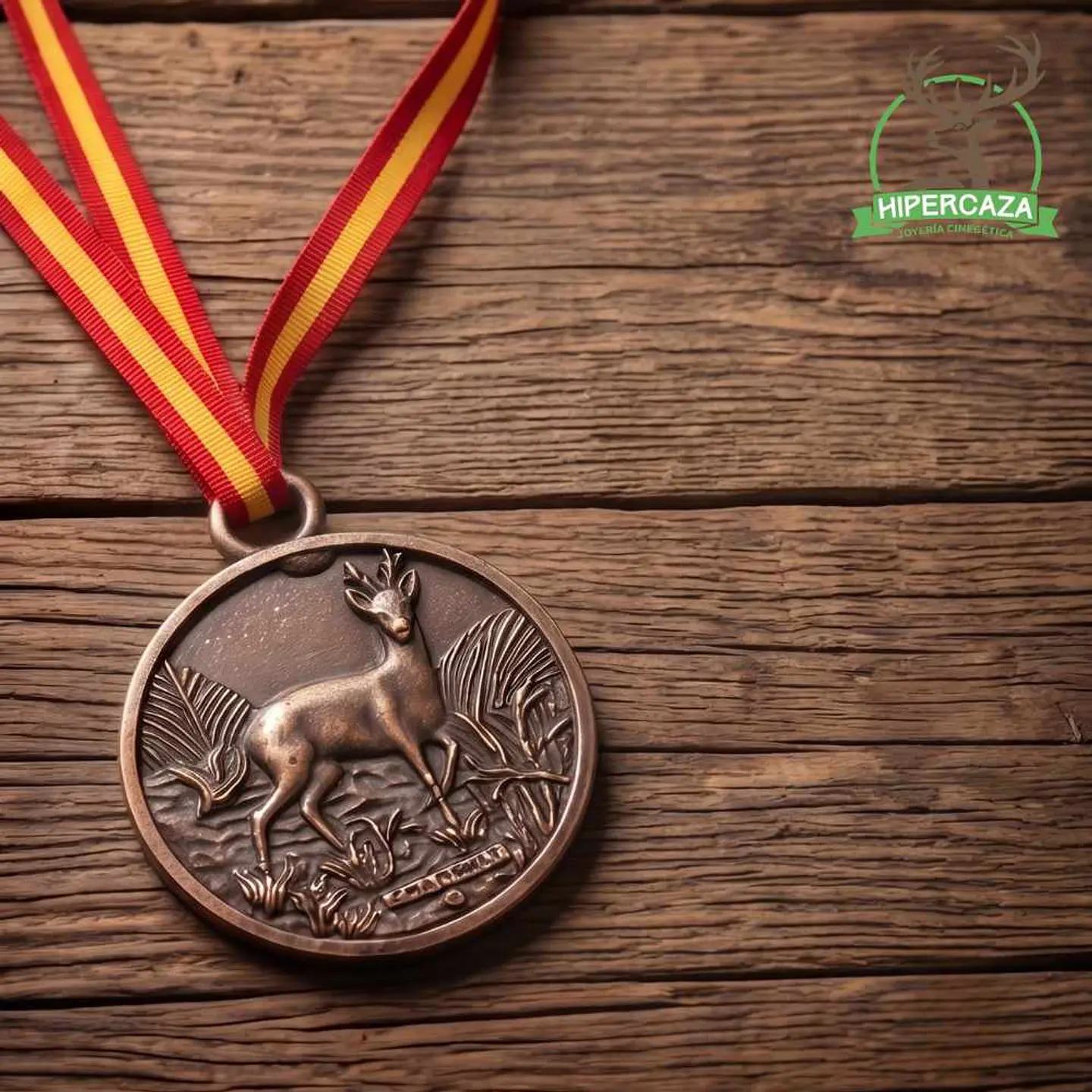 Medalla de homologación corzo bronce 4