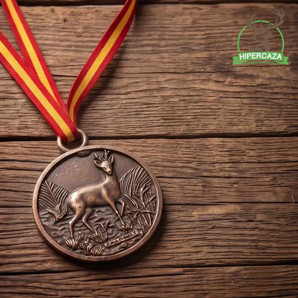 Medalla de homologación corzo bronce 4