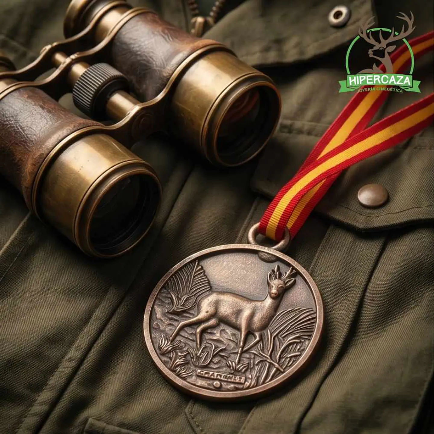 Medalla de homologación corzo bronce 5