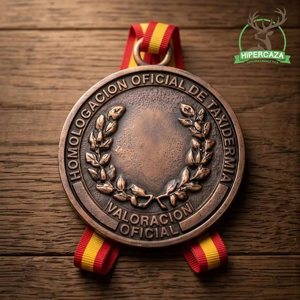 Medalla de homologación corzo bronce 7