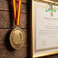 Medalla de homologación muflón oro - Thumbnail 6