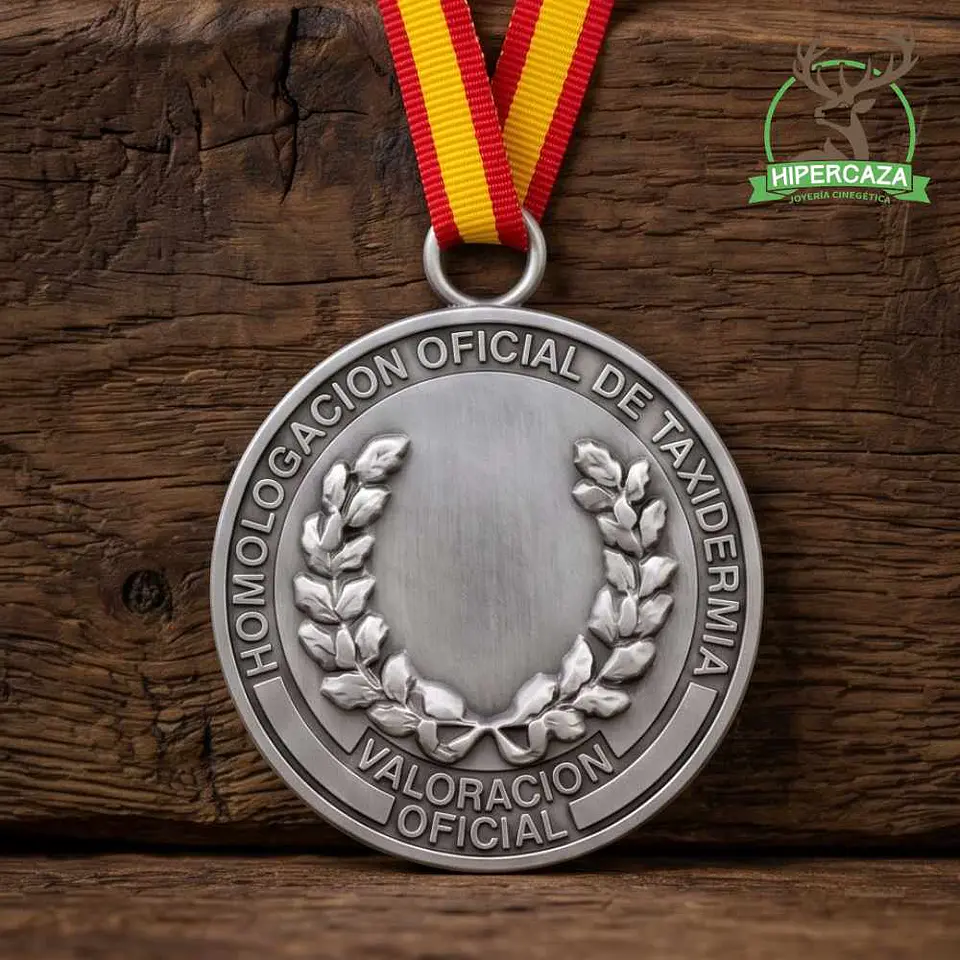 Medalla de homologación muflón plata 7