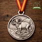 Medalla de homologación muflón plata - Thumbnail 5