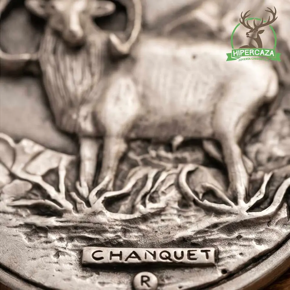Medalla de homologación muflón plata 4
