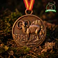 Medalla de homologación muflón bronce - Miniatura 3
