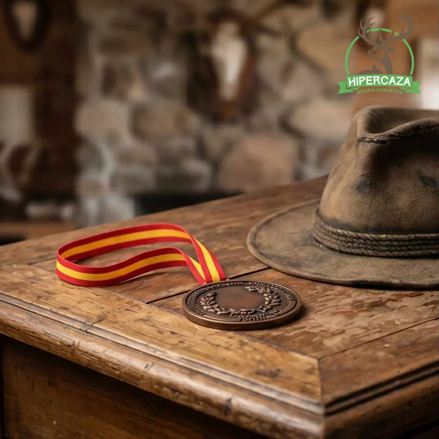 Medalla de homologación muflón bronce 7