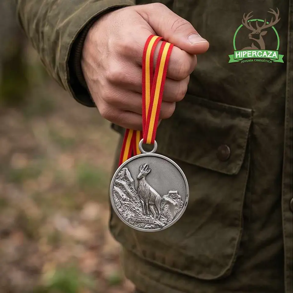 Medalla de homologación rebeco plata 3