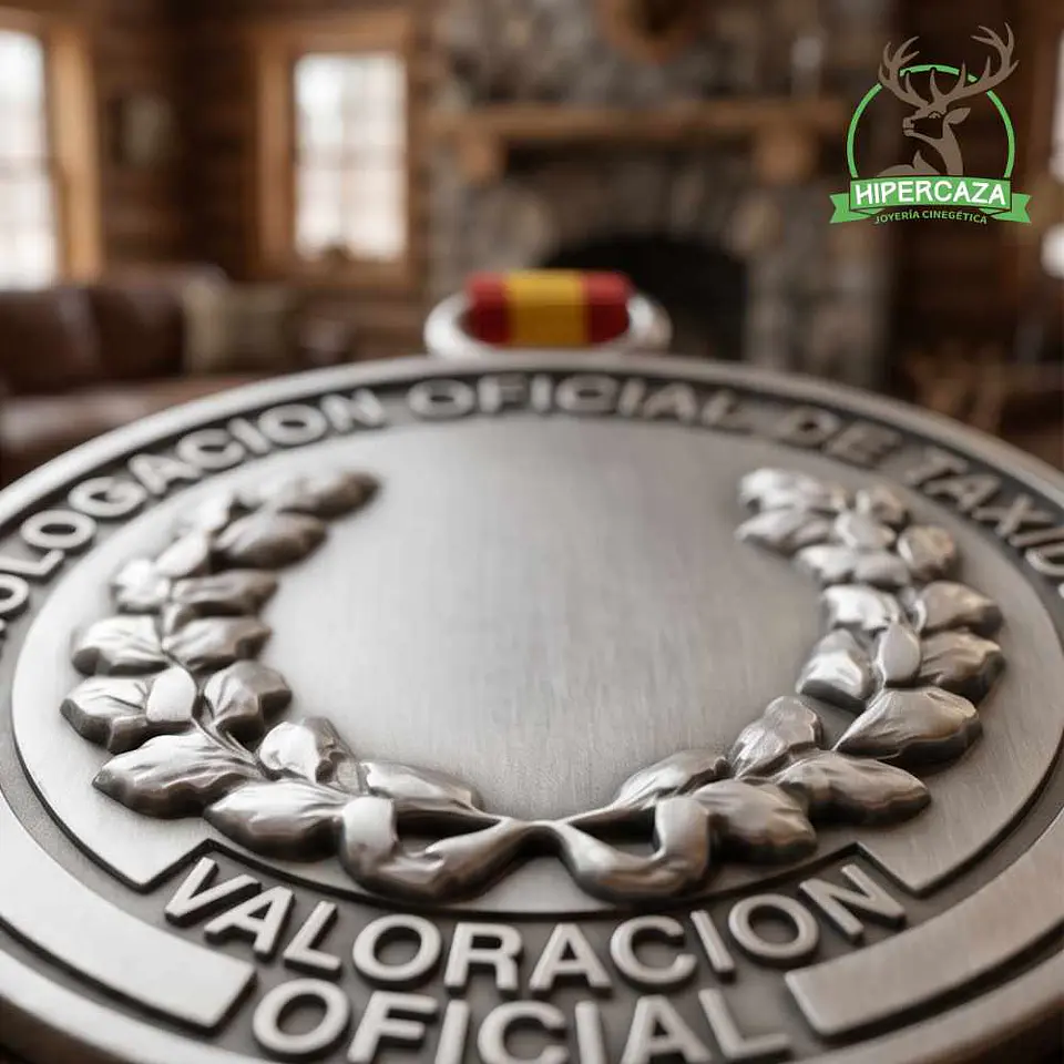 Medalla de homologación rebeco plata 6