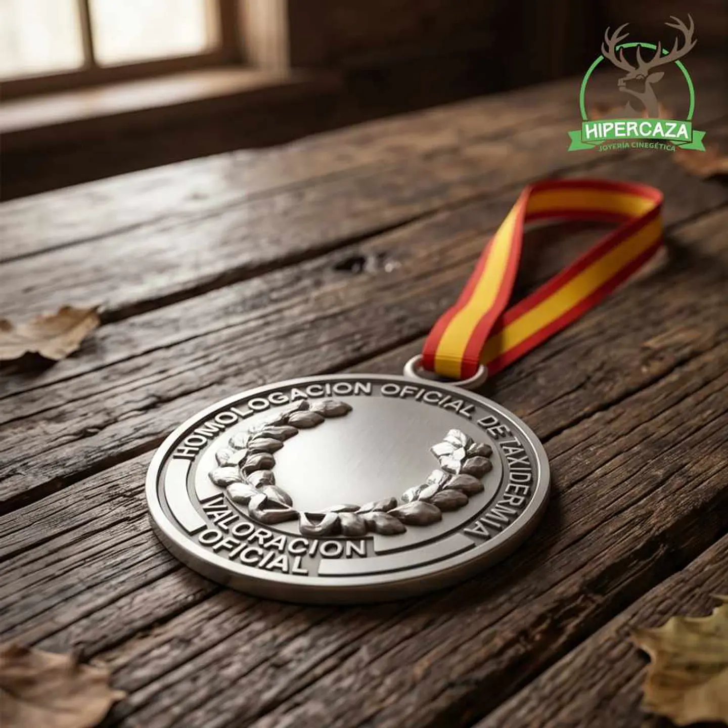 Medalla de homologación rebeco plata 7