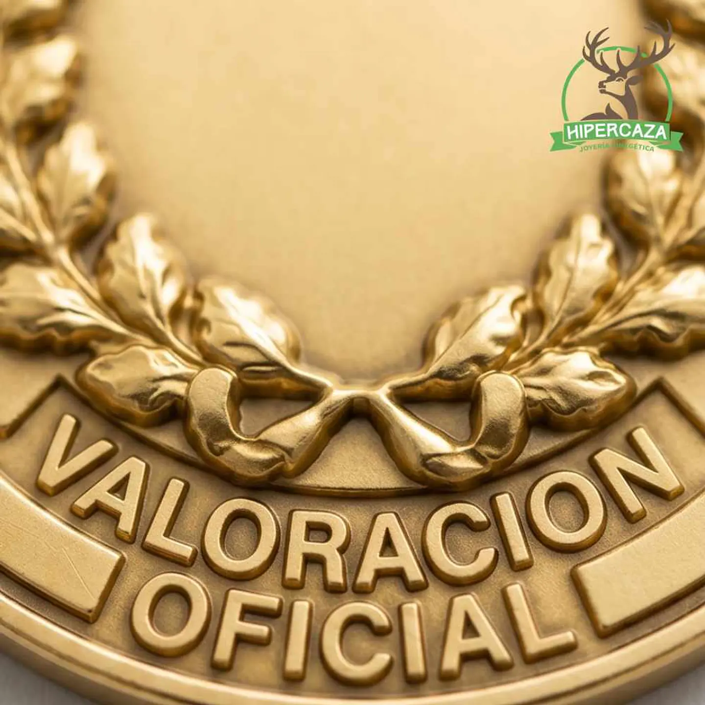 Medalla de homologación zorro oro 7