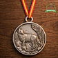 Medalla de homologación zorro plata - Thumbnail 5