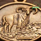 Medalla de homologación arruí oro - Miniatura 3
