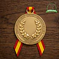 Medalla de homologación arruí oro - Miniatura 5