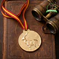Medalla de homologación ciervo oro - Miniatura 3