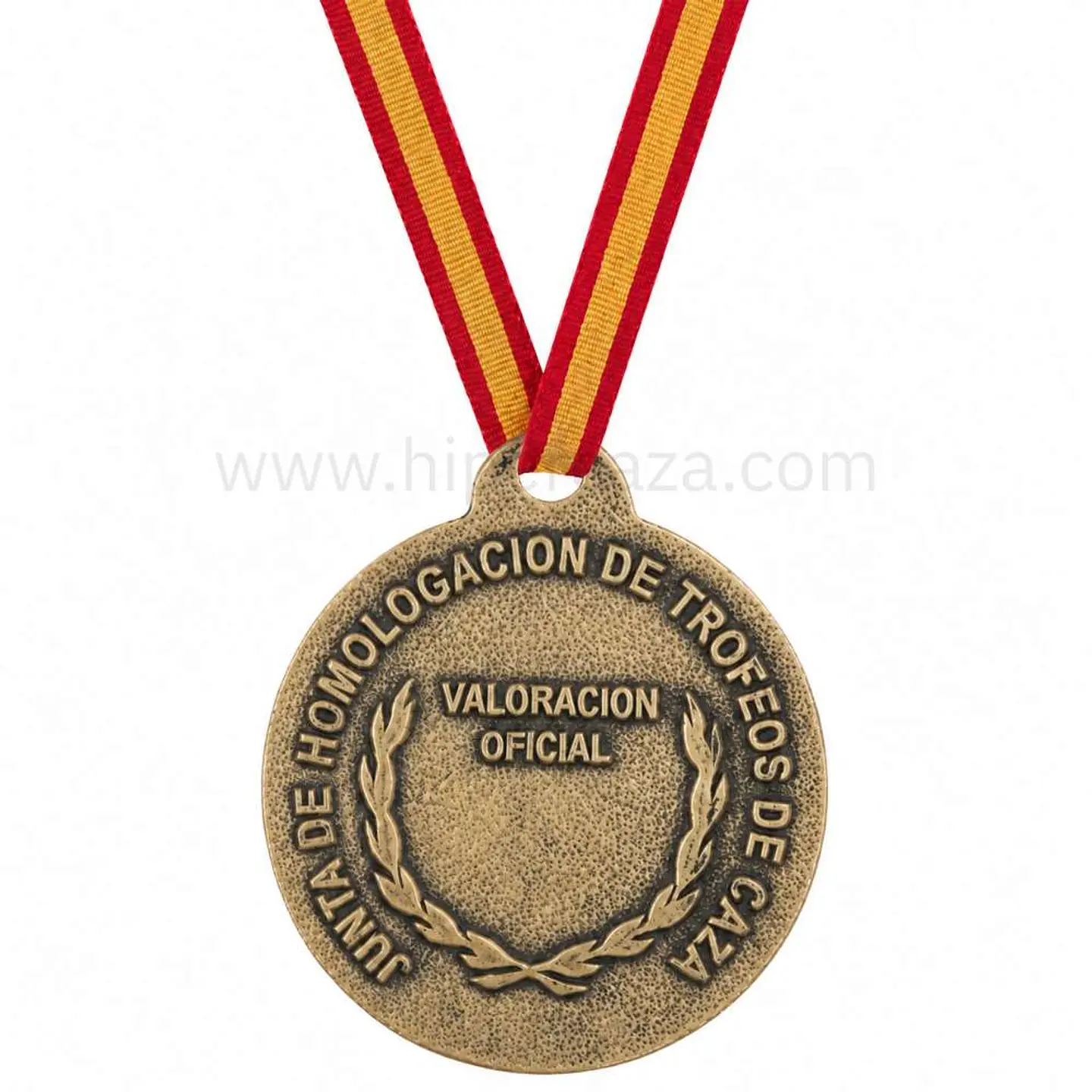 Medalla de homologación ciervo bronce 2