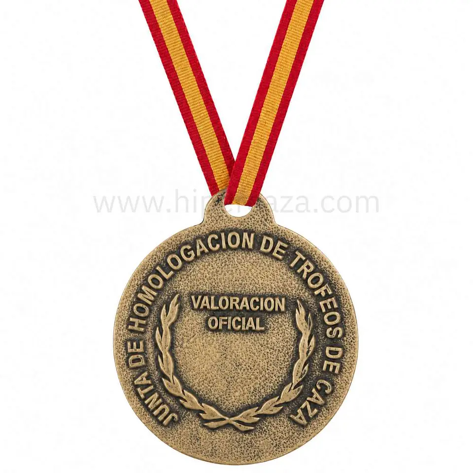 Medalla de homologación ciervo bronce 2