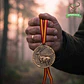 Medalla de homologación ciervo bronce - Miniatura 3