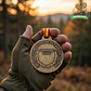 Medalla de homologación ciervo bronce - Miniatura 5