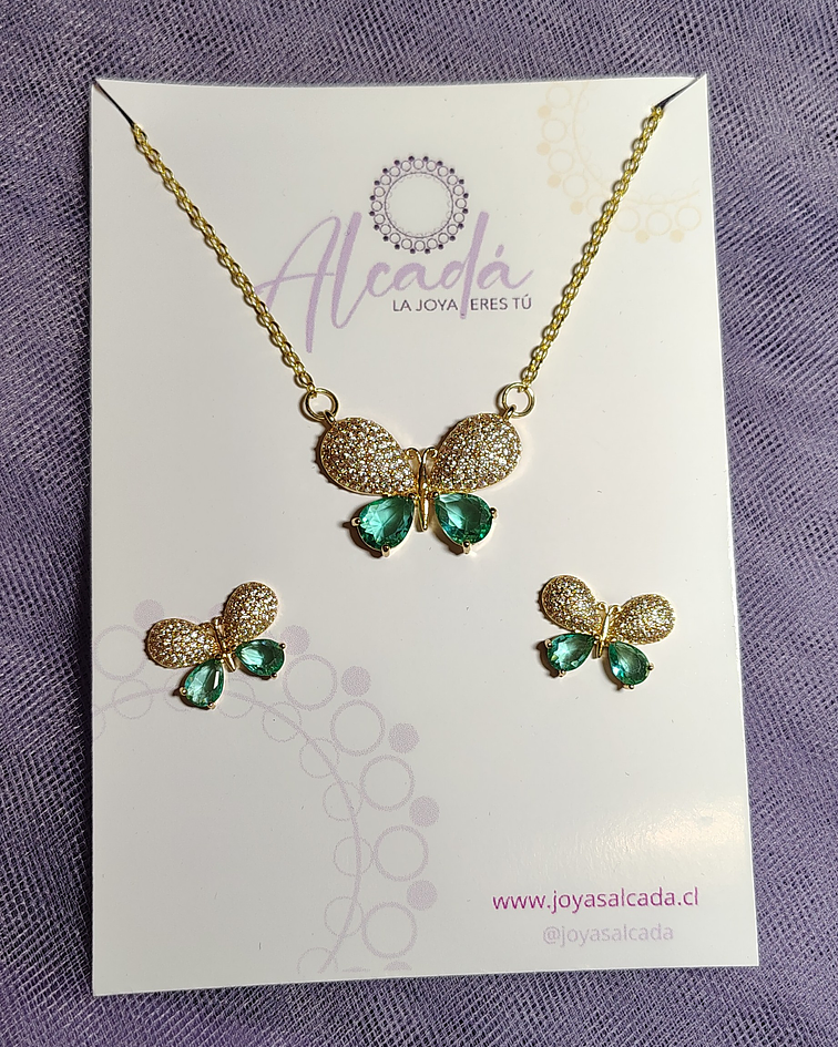 Conjunto Mariposas Celestes 