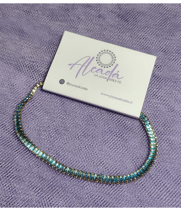 Pulsera Cristal Celeste