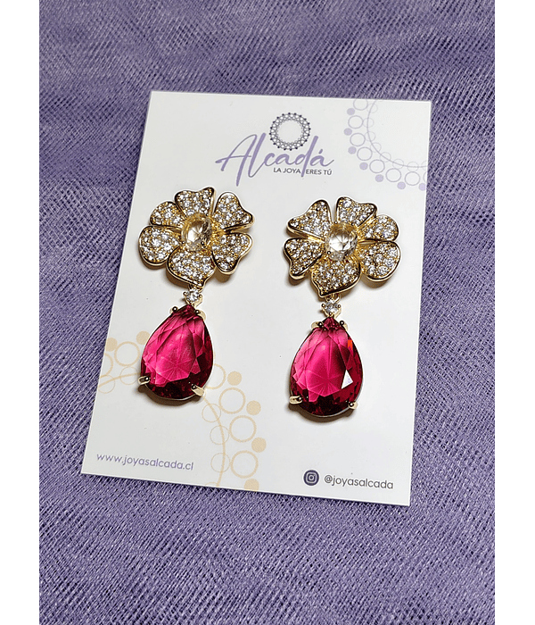 Aros Turmalina Rosa DMZ