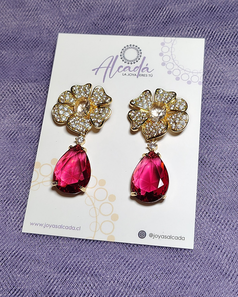 Aros Turmalina Rosa DMZ