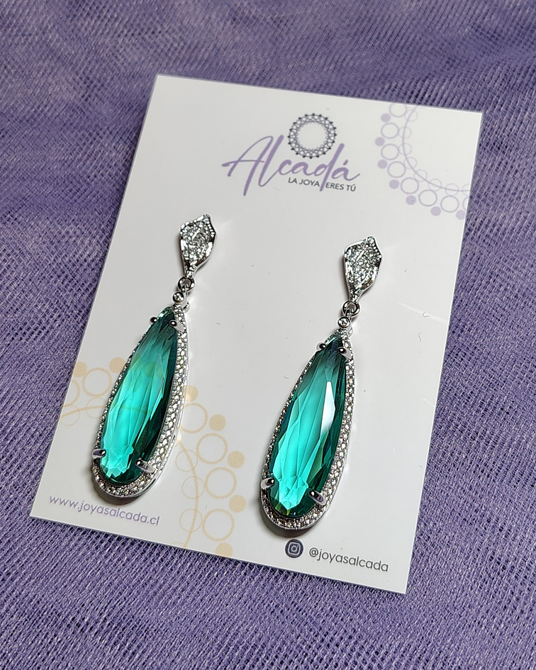 Aros Largos Celestes OBMZ