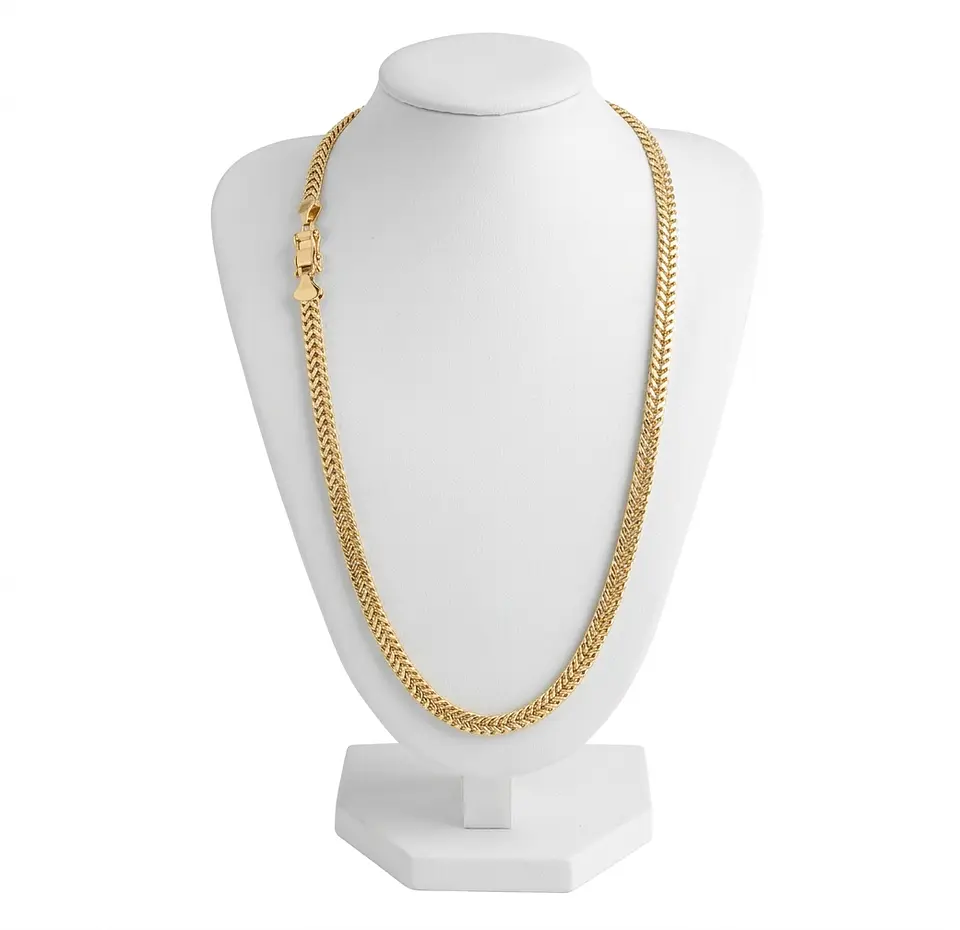 Cadena Doble Grumet – Oro 18K Reforzada 1
