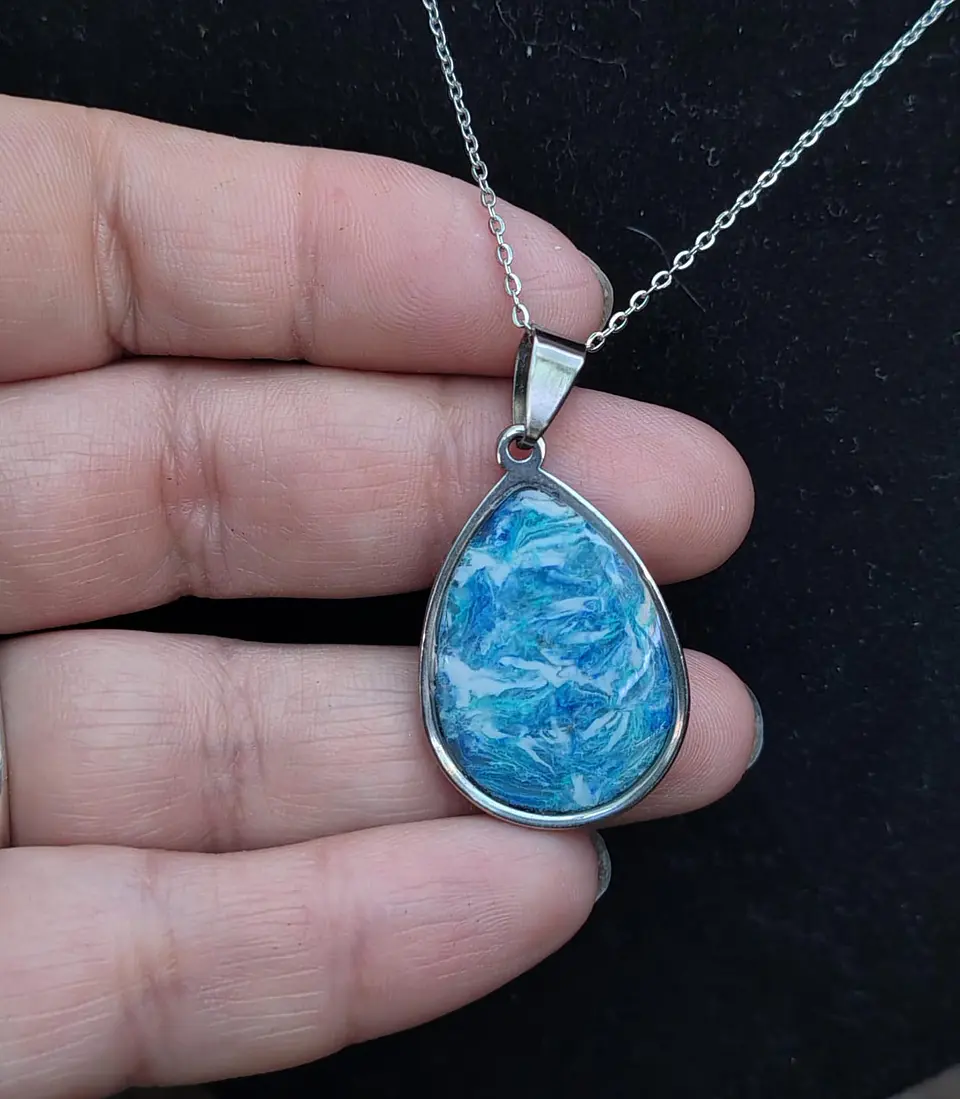 Collar Aqua  2