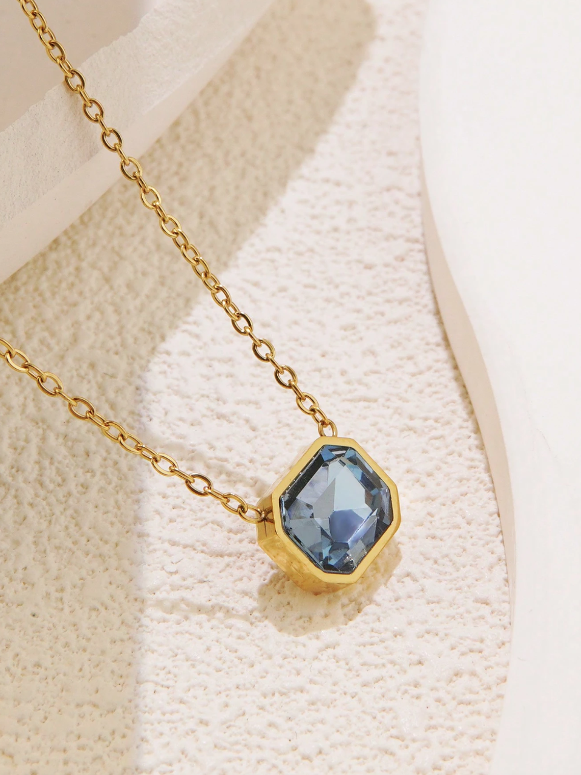 COLLAR OCTAVE BLEU 2