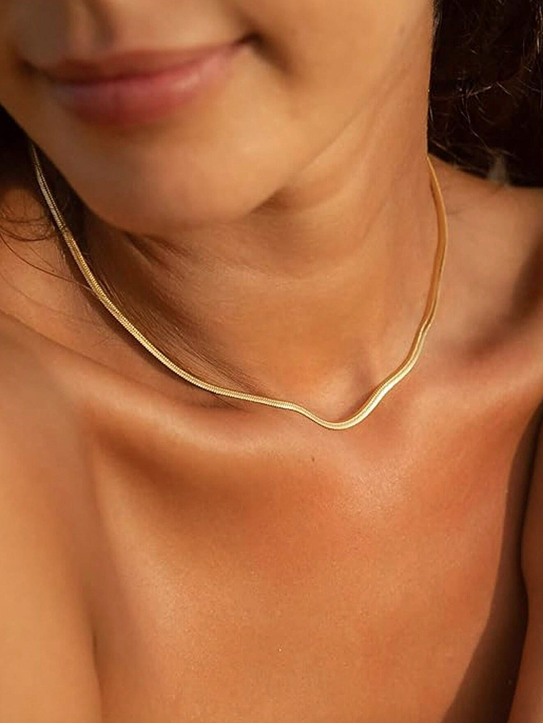 COLLAR SERPENT DORE 4